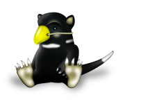 Naamioitunut linuxlogo
